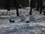 Lasteaia kÃµige suuremad lumepallid